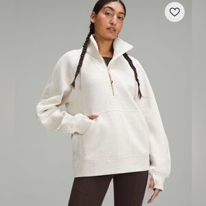 Lululemon scuba funnel neck half zip